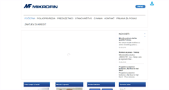 Desktop Screenshot of mikrofin.com
